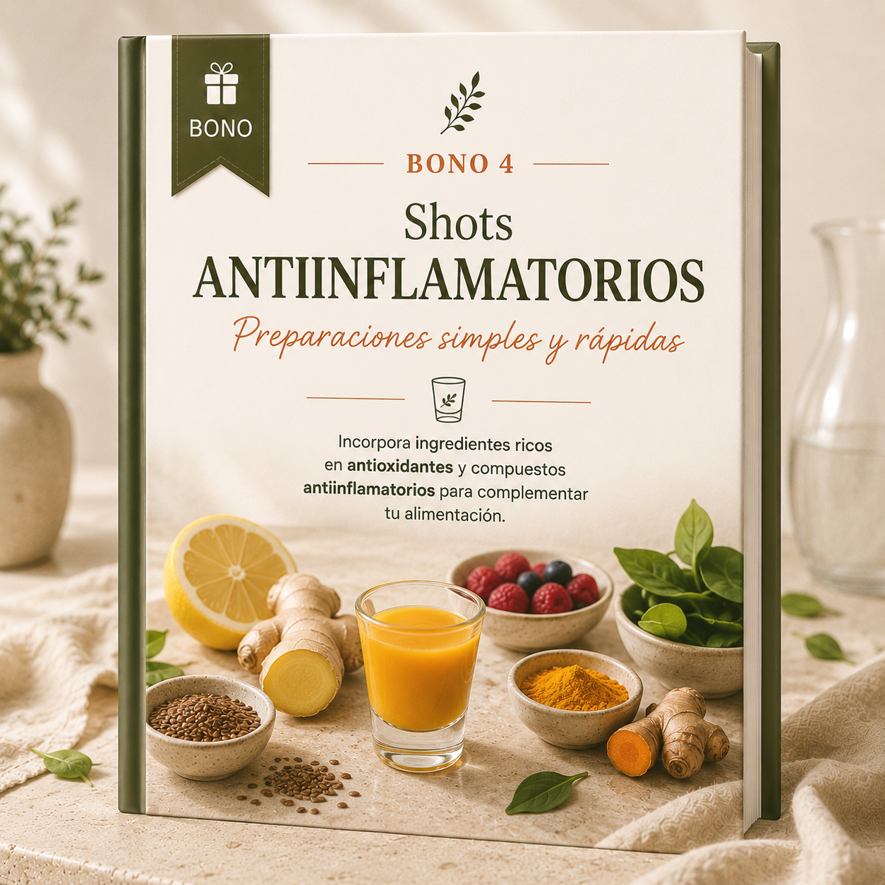 Portada de Shots Antiinflamatorios