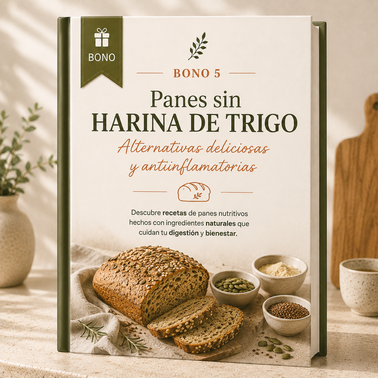 Portada de Panes sin Harina de Trigo